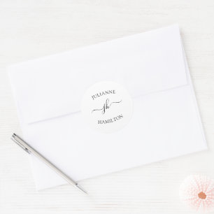 Modèle de logo d'entreprise Papeterie Autocollant