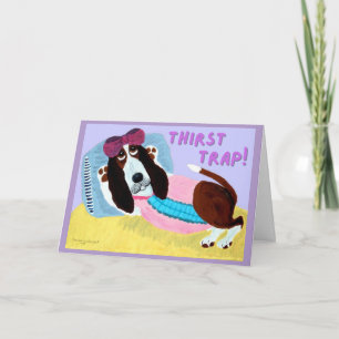 Modèle de maillot de bain Basset Hound piège à soi