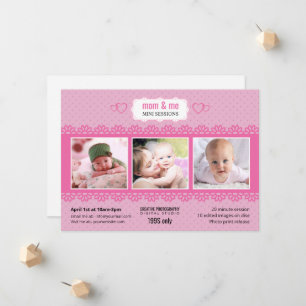 Modèle de mini session de photographie pour la fêt