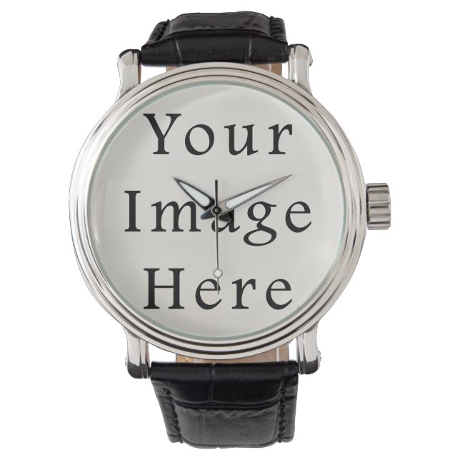 Modèle de montres à poignet personnalisées (devant)