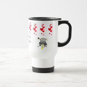 Modèle de Mug Voyage de fête de mariage