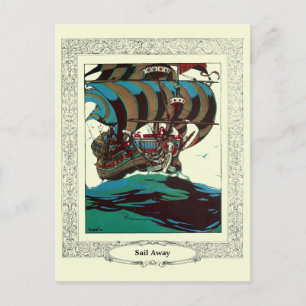Modèle de navire à voile vintage