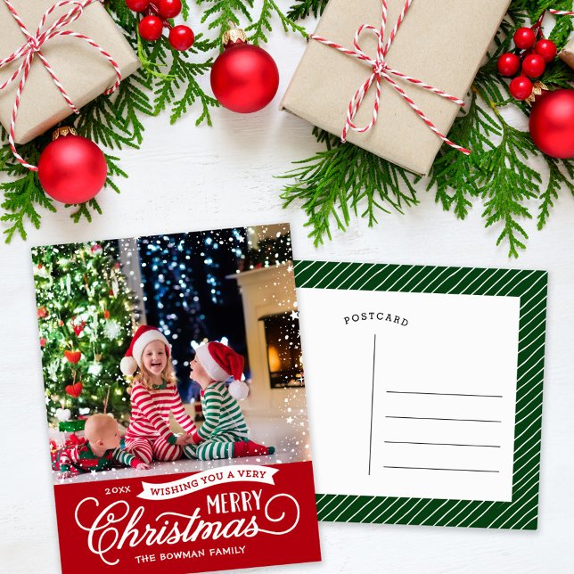 Modèle de photo de Noël très joyeux (Créateur téléchargé)