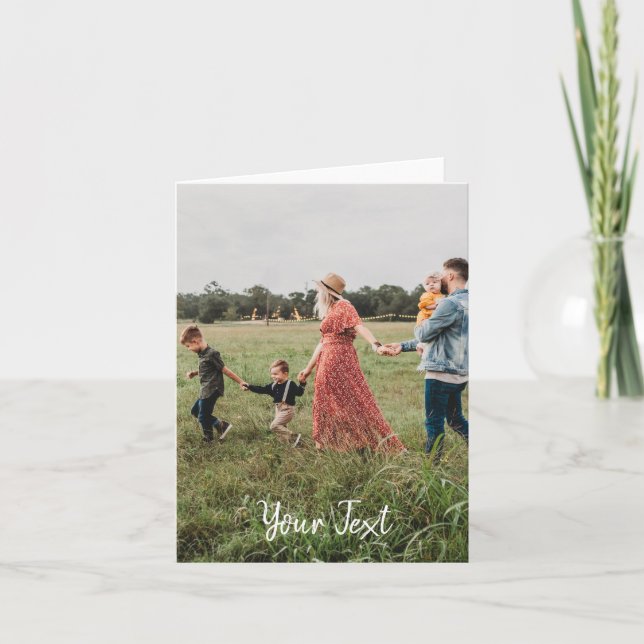 Modèle de photo personnalisée et de texte personna (Devant)