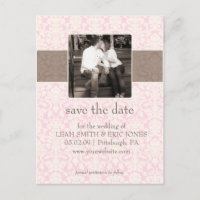 Modèle de photo pour annoncer la date