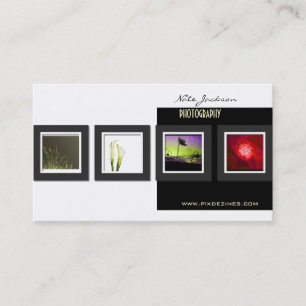 Modèle de photos de cartes de visite de dossier