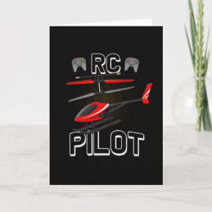 Modèle de pilote d'hélicoptère de RC-C