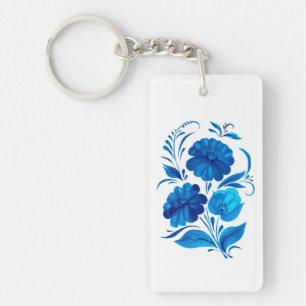 Modèle de porte-clés acrylique