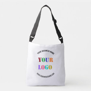 Modèle de sac de de carrosserie croisé du logo d'