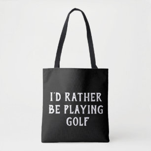 modèle de Sac fourre-tout de golf avec texte chang