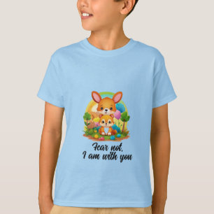 Modèle de t-shirt animal pour enfants joueurs