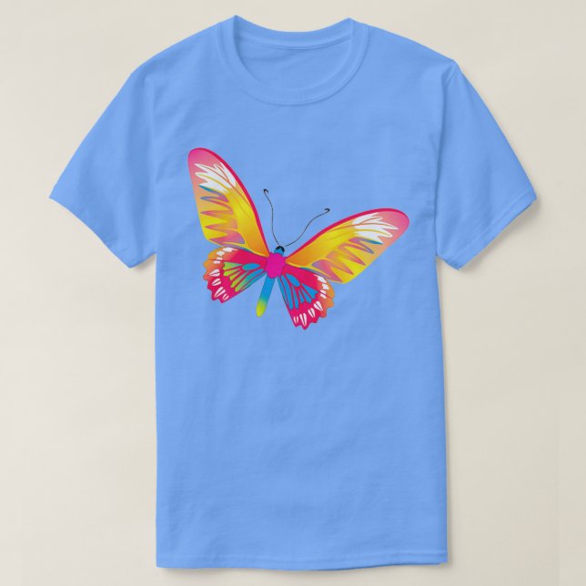 Modèle de t-shirt papillon (Design devant)