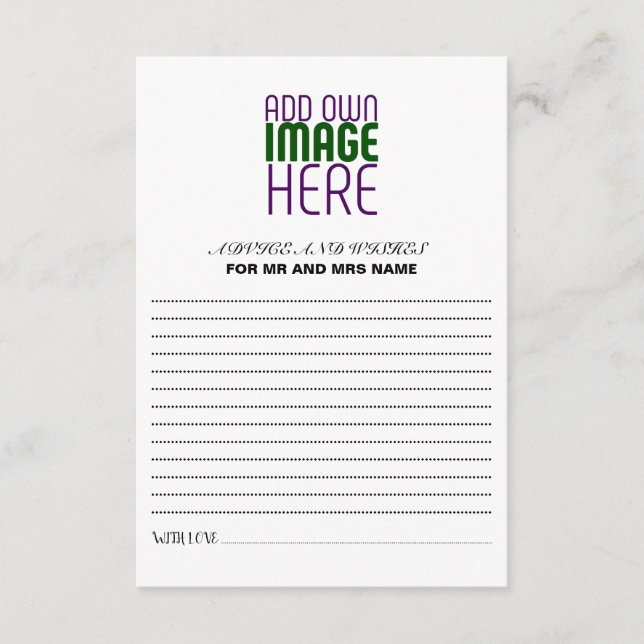 MODÈLE DE TEXTE D'IMAGE BLANCHE SIMPLE MODERNE (Devant)