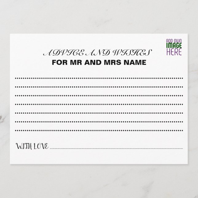 MODÈLE DE TEXTE D'IMAGE BLANCHE SIMPLE MODERNE (Devant)