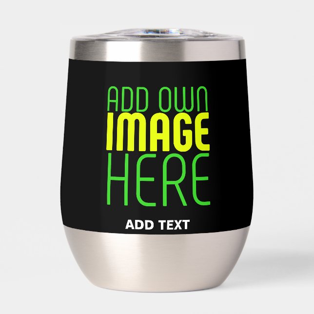 MODÈLE DE TEXTE D'IMAGE NOIRE SIMPLE ET MODERNE (Avant)