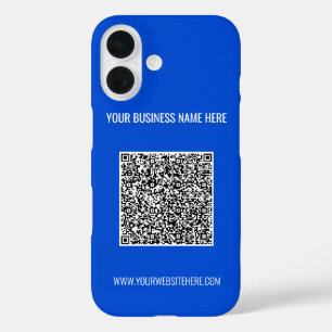 Modèle de texte et de coque iphone couleur QR pers