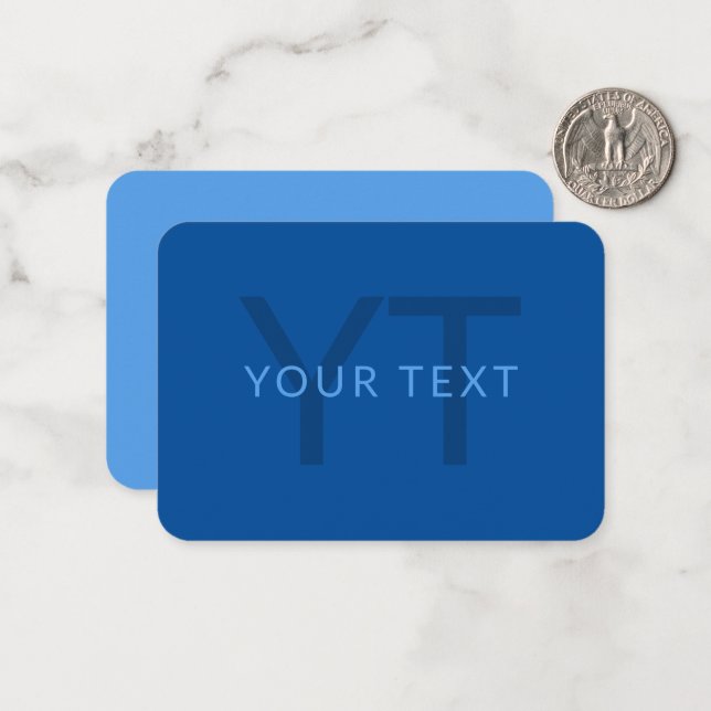Modèle de texte modifiable pour le nom monographiq (Devant/Arrière en situation)