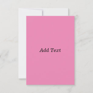 Modèle de texte personnalisable rose
