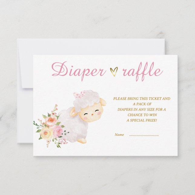 Modèle de tombole à papier (Devant)