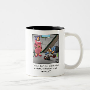Modèle de train amusant Humour café Mug