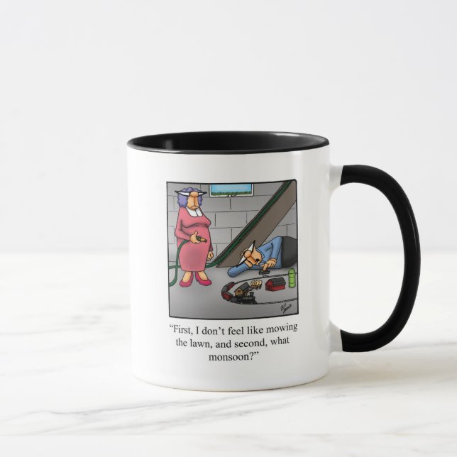 Modèle de train Humour de café Mug (Droite)