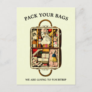 Modèle de voyage vintage