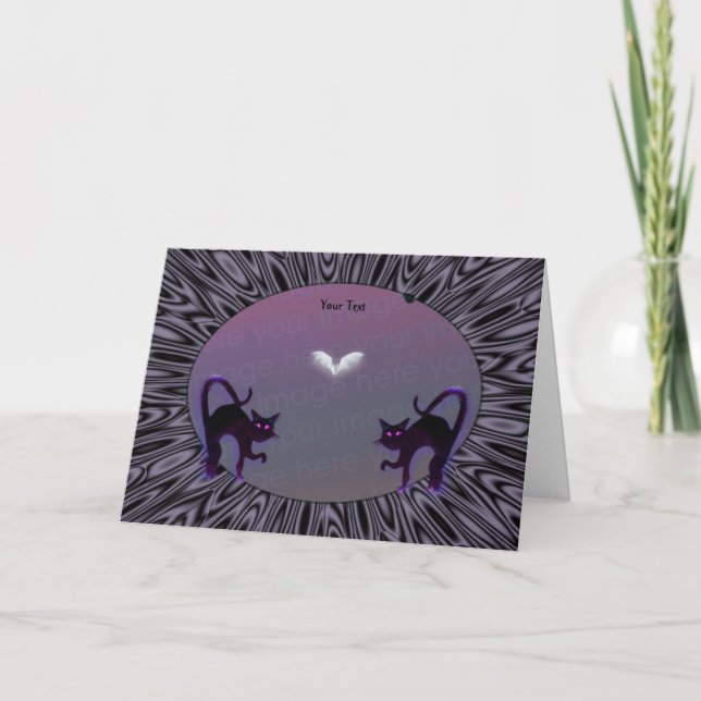 Modèle des chats d'Halloween ! (Devant)