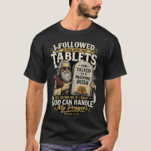 Modèle - Dieu peut gérer mon TShirt de prières