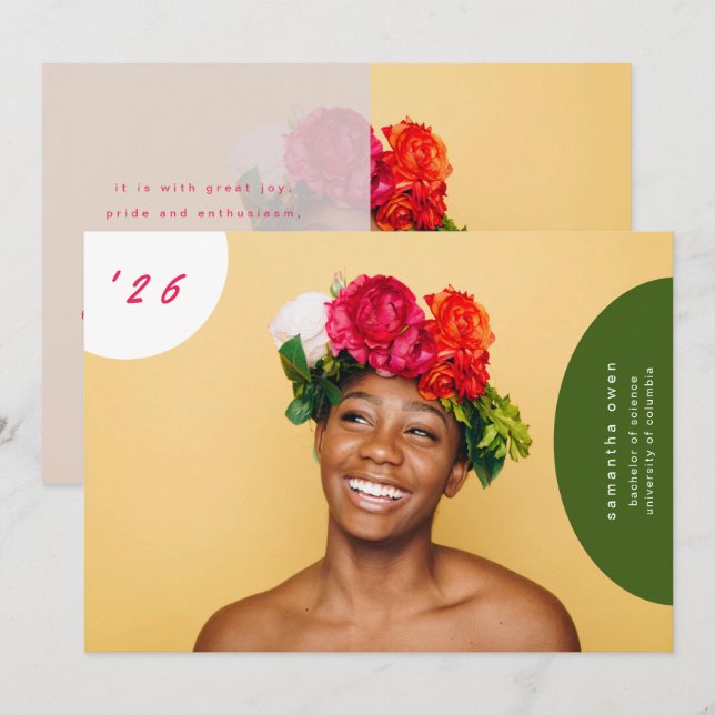 Modèle diplômé Abstrait pour le divertissement mul (Devant / Derrière)