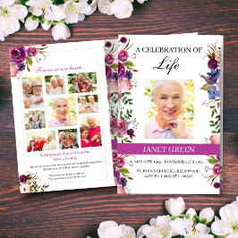 Modèle du programme funéraire Floral Display