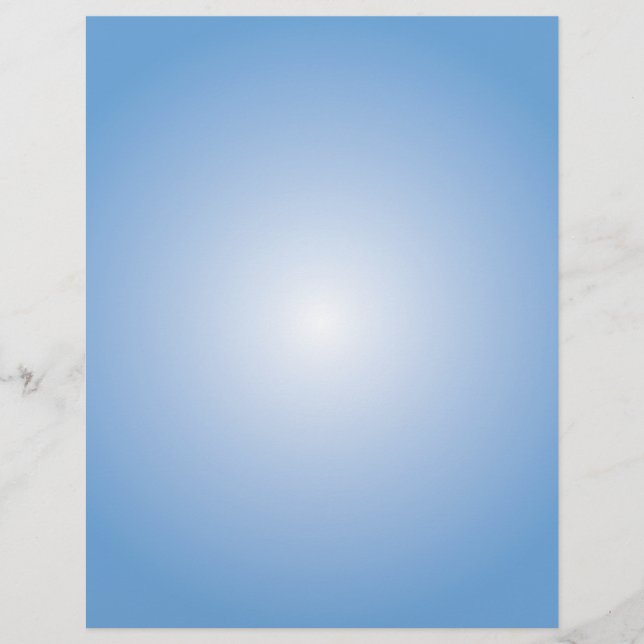 Modèle du prospectus : Dégradé radial : bleu (Devant)