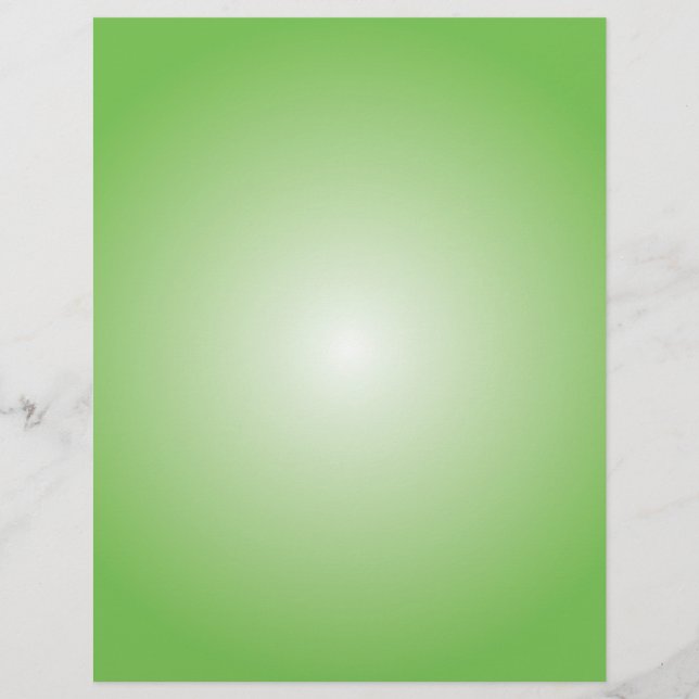 Modèle du prospectus : Dégradé radial : vert (Devant)