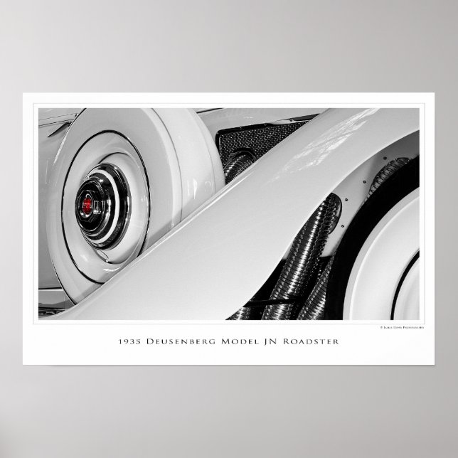 Modèle Duesenberg JN Roadster - Poster (Devant)