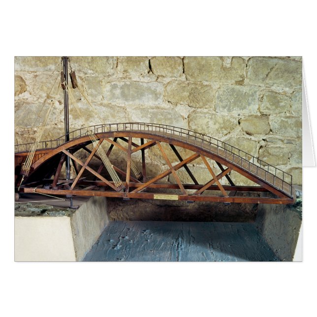 Modèle d'un pont tournant (Devant horizontal)