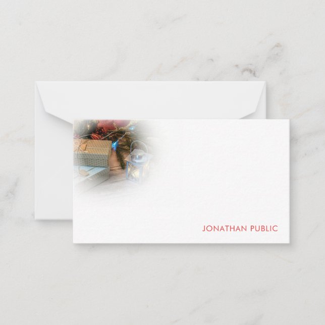 Modèle élégant de monogramme en écriture manuscrit (Devant)