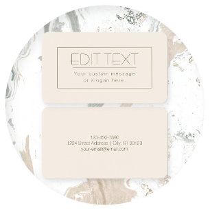 Modèle élégant et modifiable   Blanc cassé et Brow