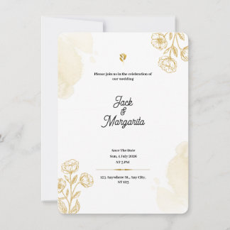 Modèle faire-part de mariage