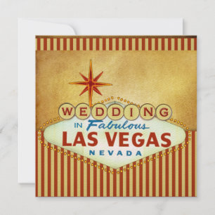 Modèle Faire-part de mariage de Las Vegas