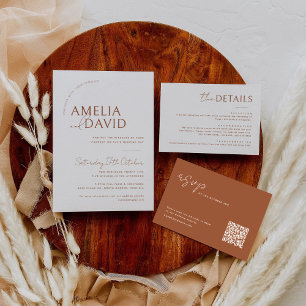 Modèle Faire-part de mariage moderne