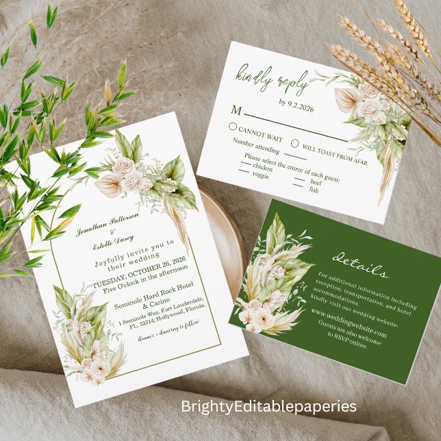 Modèle Faire-part de mariage précis (Créateur téléchargé)