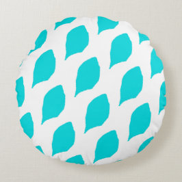 Modèle feuille Menthol Coussin rond