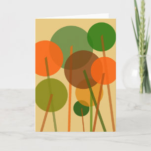 Modèle floral géométrique Art moderne Abstrait