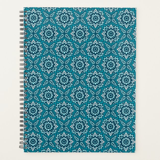 Modèle floral géométrique Boho élégant (Devant)