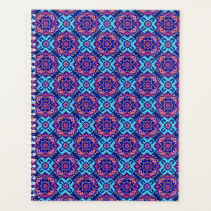 Modèle floral géométrique vibrant