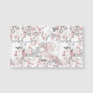 Modèle floral numérique sur les tons pastel