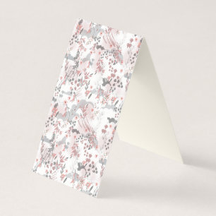 Modèle floral numérique sur les tons pastel