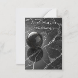 Modèle frontalier minimaliste moderne rose-violet