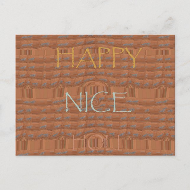 Modèle horizontal carte postale (Devant)