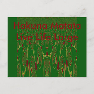 Modèle horizontal carte postale