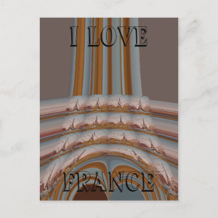 Modèle horizontal carte postale